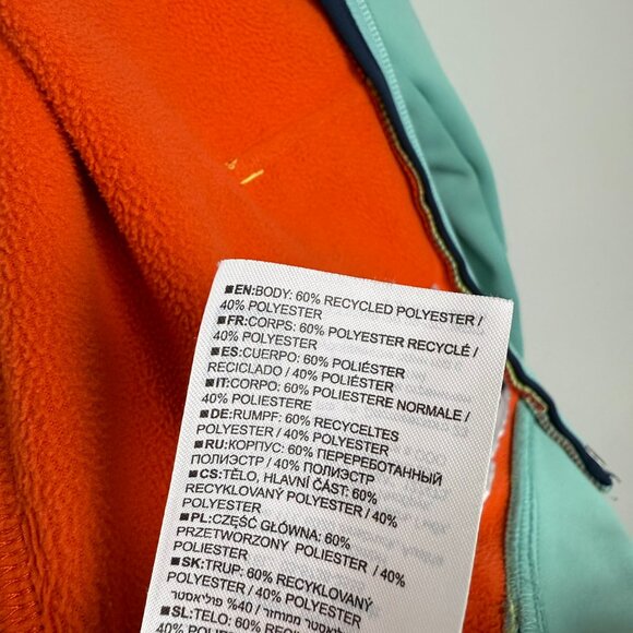 Burton Snowboard Zip Up Sweatshirt Jacket Small Boys Kids Waterproof Sz 5/6 - Picture 13 of 13